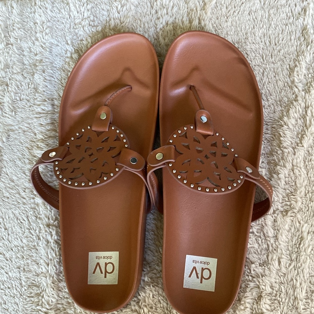 DV Dolce Vita Women's Tan Sandals 10M - Picture 8 of 8